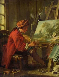 The Painter in his Studio